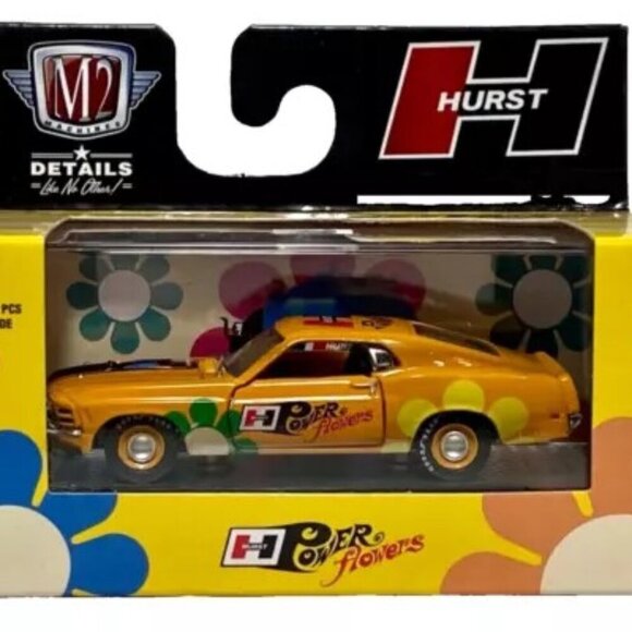 M2 Machines 1970 Ford Mustang 428 SCJ Hurst Power Flowers S47 Limited NIP 2022 - Picture 1 of 11